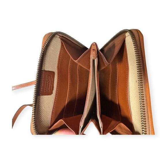 Dooney & Bourke Mini Square Zip-Along Crossbody Wallet Vintage 18173B - Picture 5 of 5